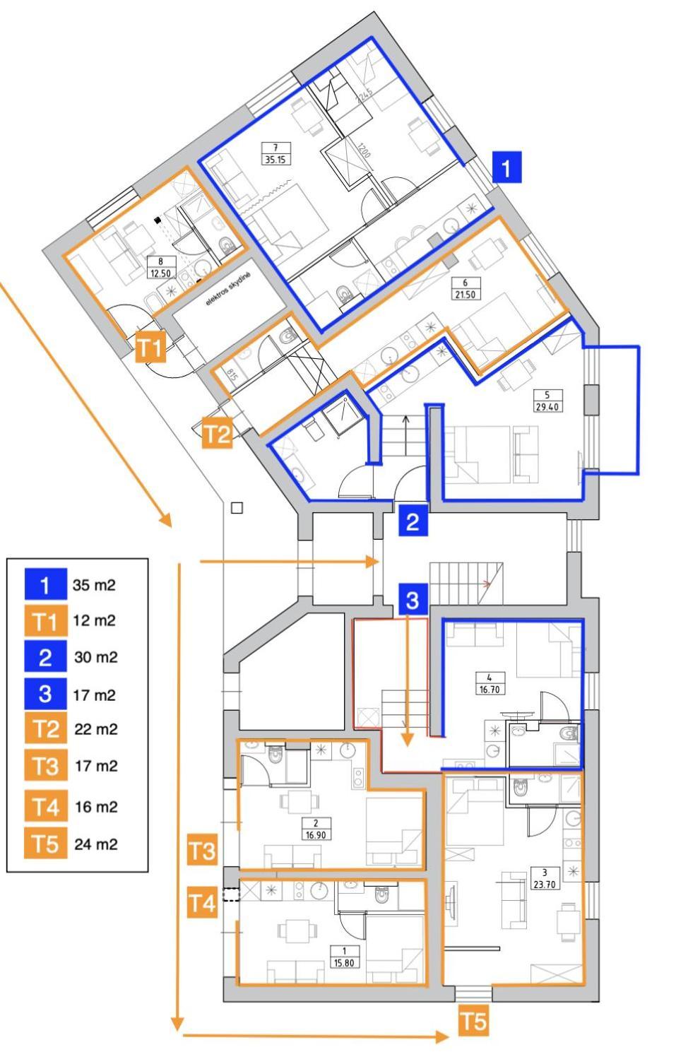 كلابيدا Tilzes Studio Apartaments, Self Check-In, Free Parking, Comfort المظهر الخارجي الصورة