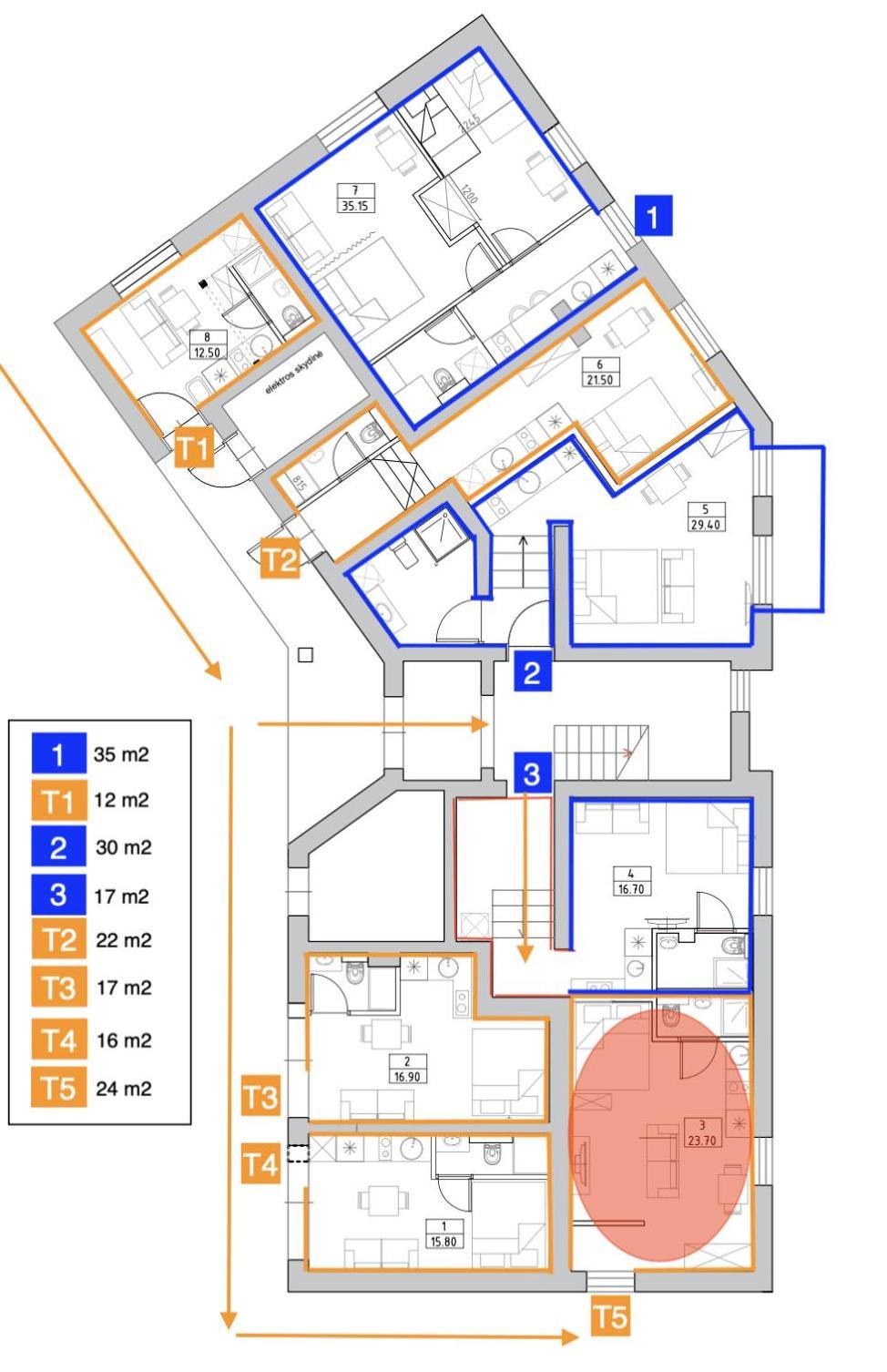 كلابيدا Tilzes Studio Apartaments, Self Check-In, Free Parking, Comfort الغرفة الصورة