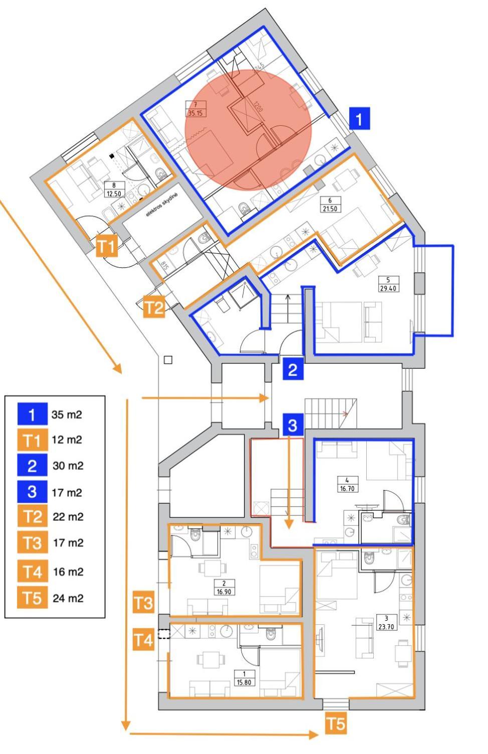 كلابيدا Tilzes Studio Apartaments, Self Check-In, Free Parking, Comfort الغرفة الصورة