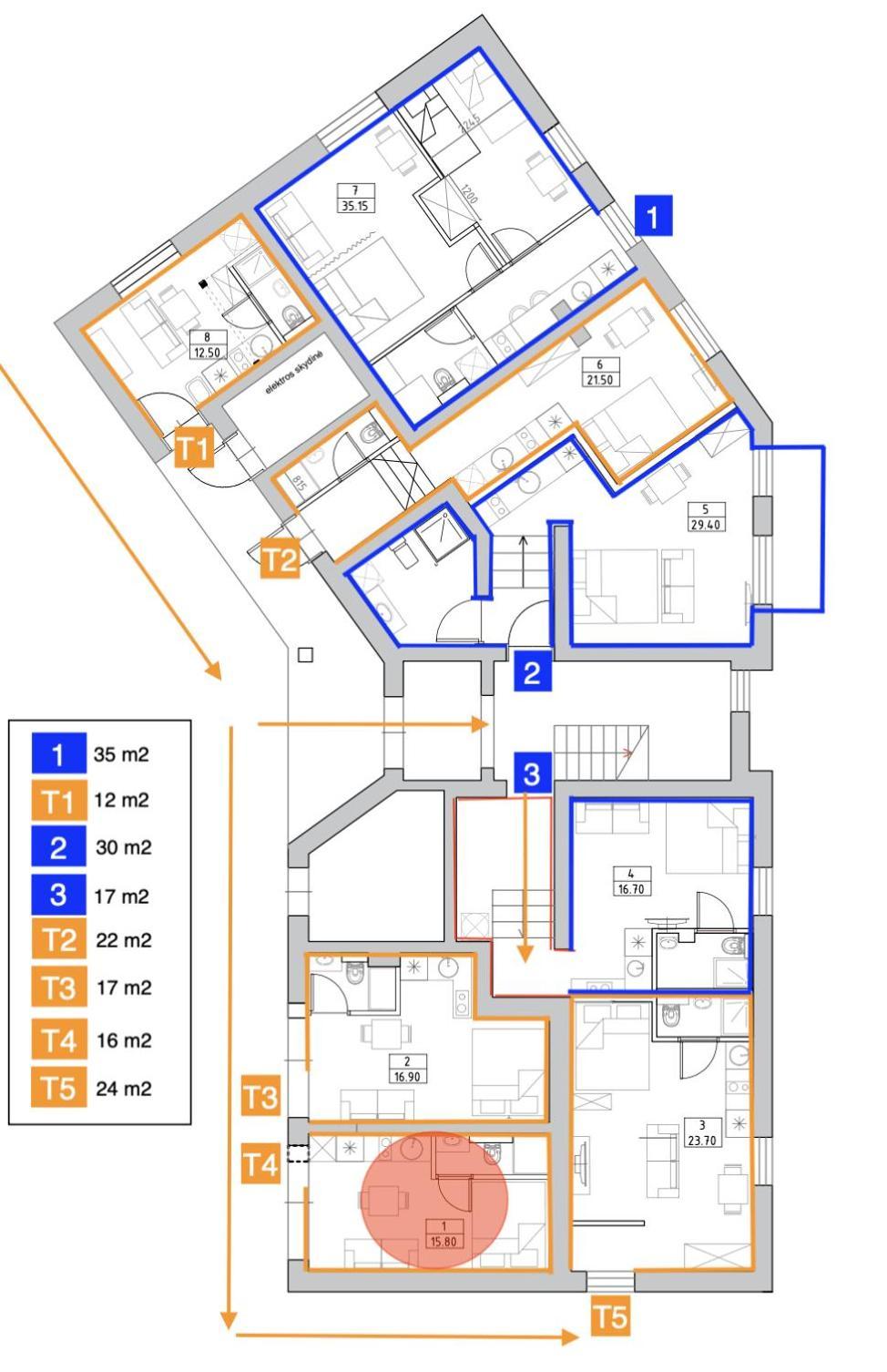 كلابيدا Tilzes Studio Apartaments, Self Check-In, Free Parking, Comfort الغرفة الصورة