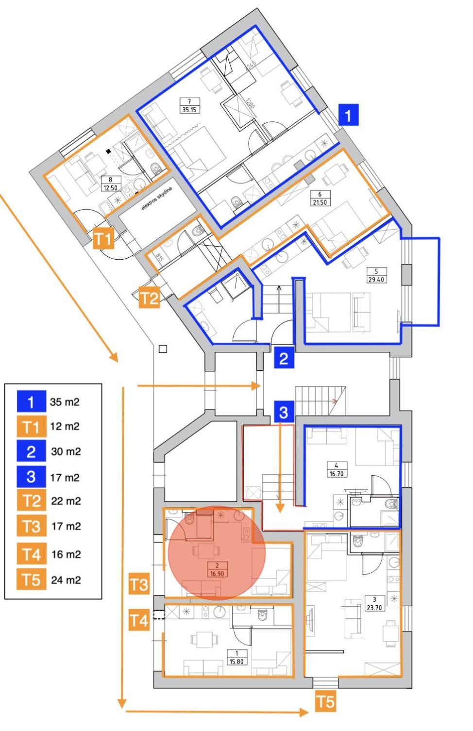 كلابيدا Tilzes Studio Apartaments, Self Check-In, Free Parking, Comfort الغرفة الصورة